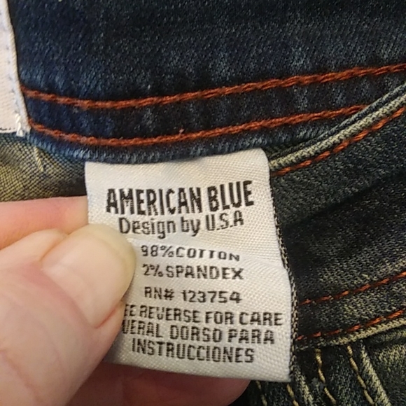 american blue Jeans Nwt American Blue Premium Denim Skinny Stretchy And Distressed Jeans 48